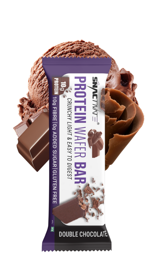 Snactivate Double Chocolate protein wafer bar pack