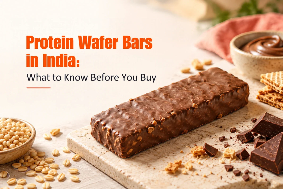 Protein wafer bar with crispy wafer layers and creamy protein filling