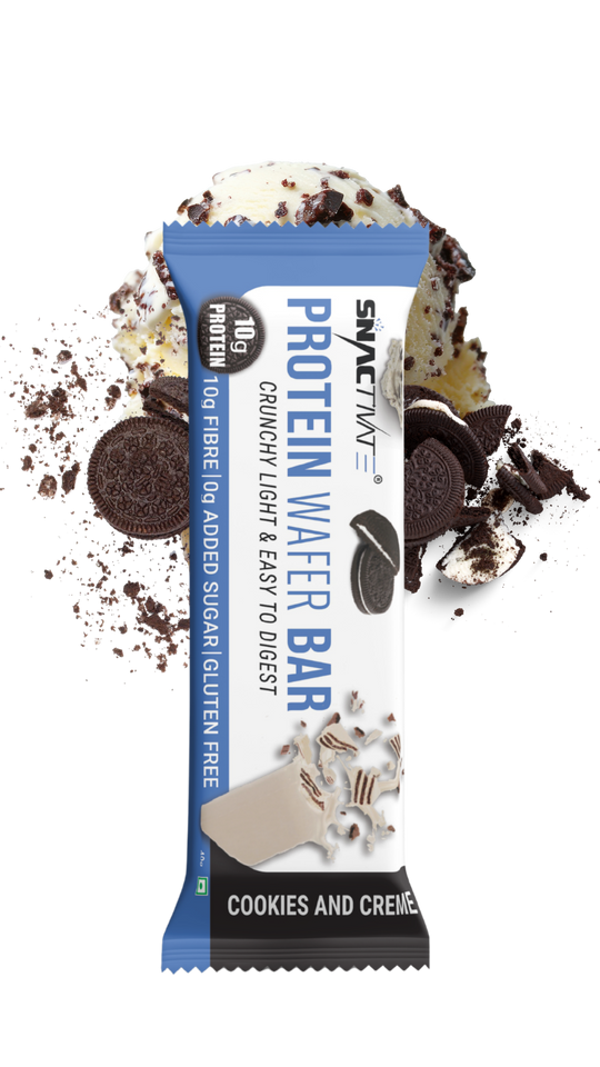 Snactivate Cookies & Creme protein wafer bar pack